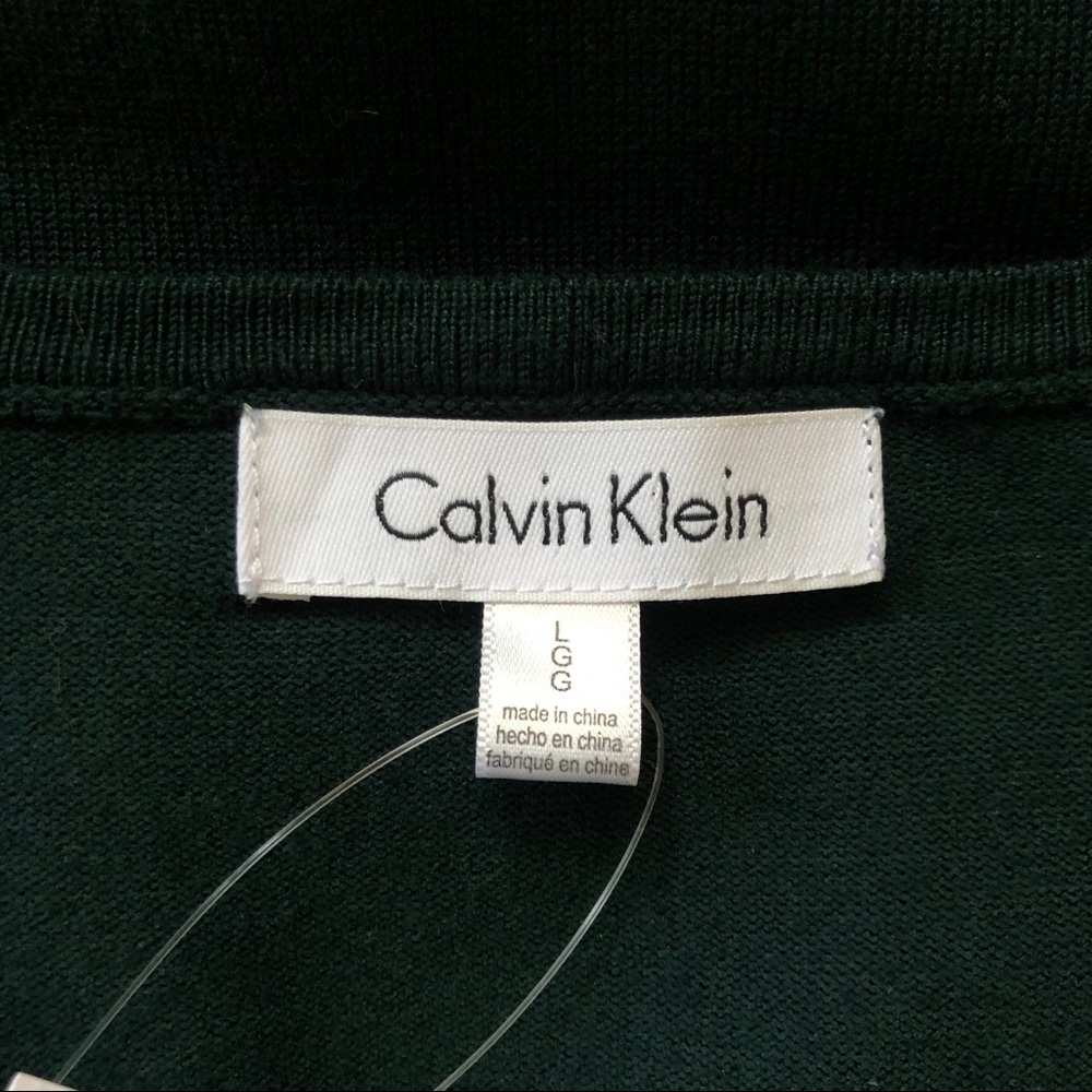 Calvin Klein Mallard Green Sweater - Picture 5 of 8